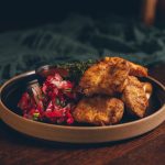 Шашлик із курячого стегна